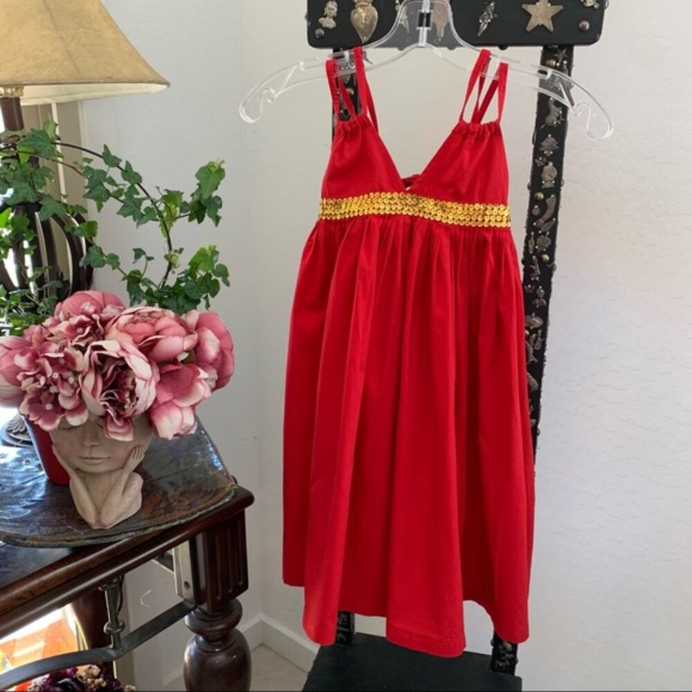 Jellyfish Little Girls Dress/Sequins